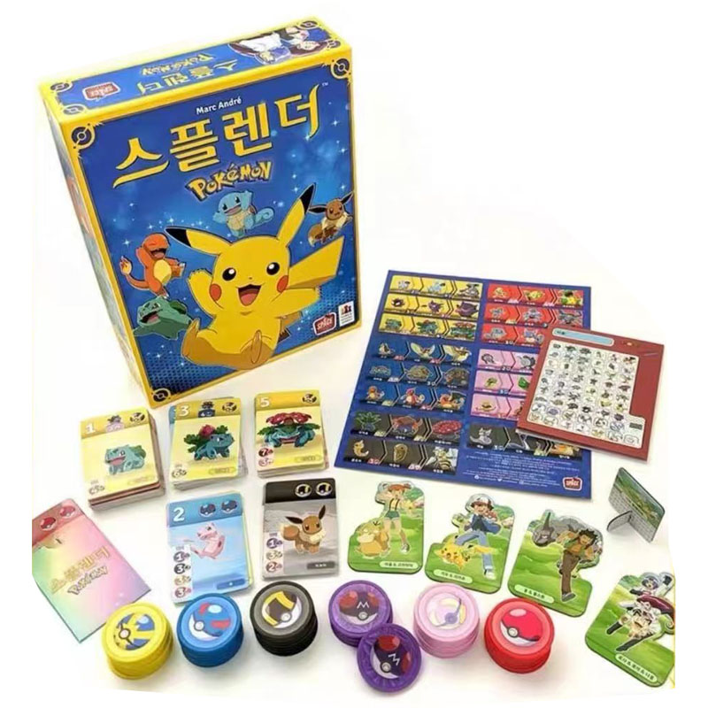 Board Game Quacks - Permainan Papan Pokémon Dobble Splendor Strategi