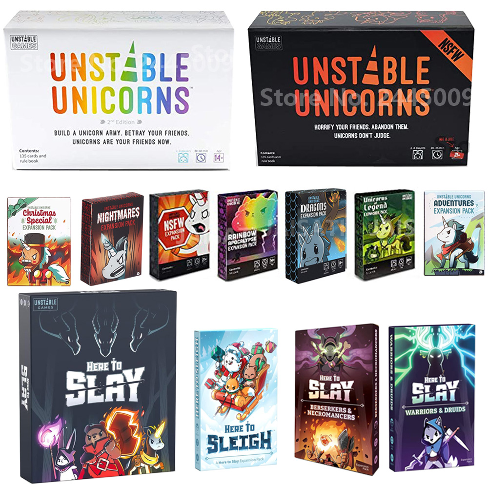 Board Game Zombicide - Permainan kartu unicorn ekspansi malam spesial