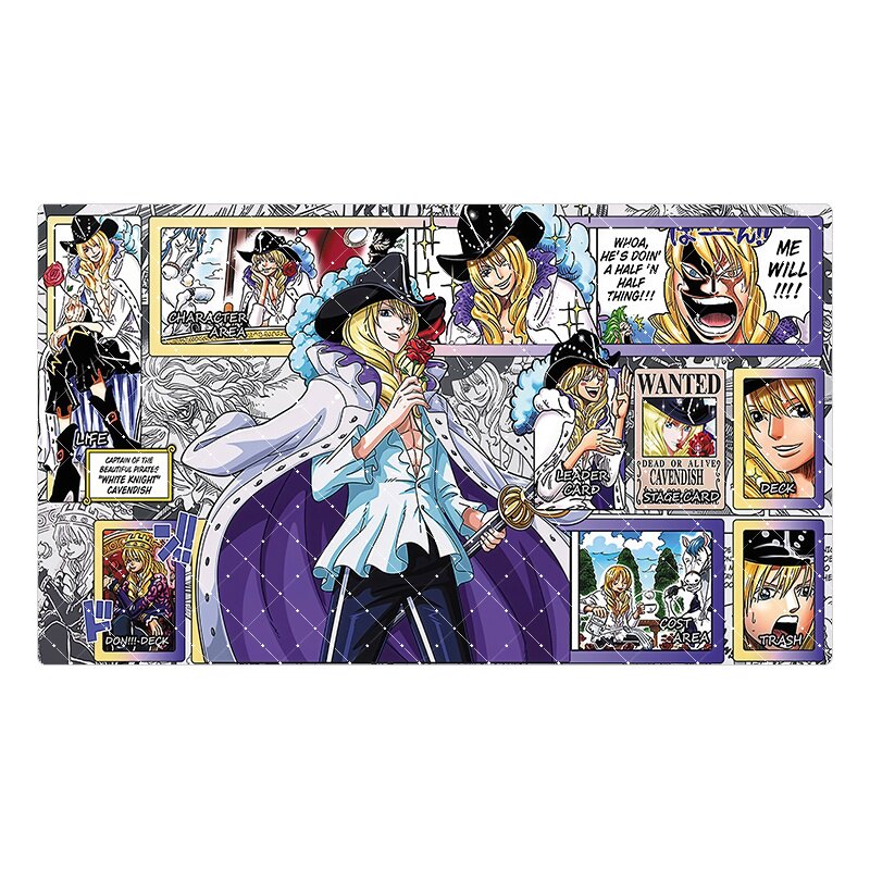 Board Game Diy - 600X350X2Mm Diy One Piece Cavendish Card