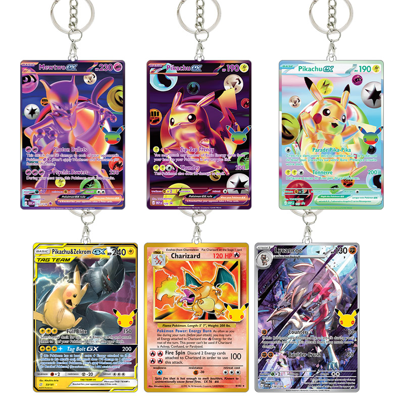 Board Game Online - Gantungan Kunci Akrilik TCG Mewtwo Ex