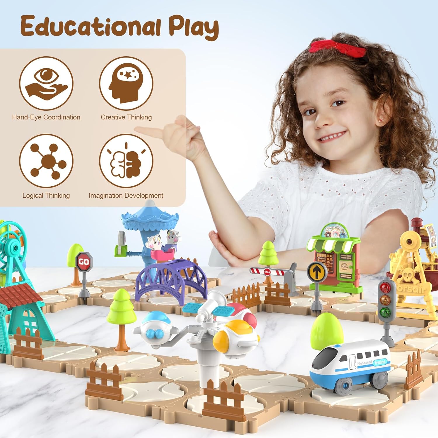 Set Mobil Puzzle DIY, Permaina - Board Game Diy ulasan dan harga