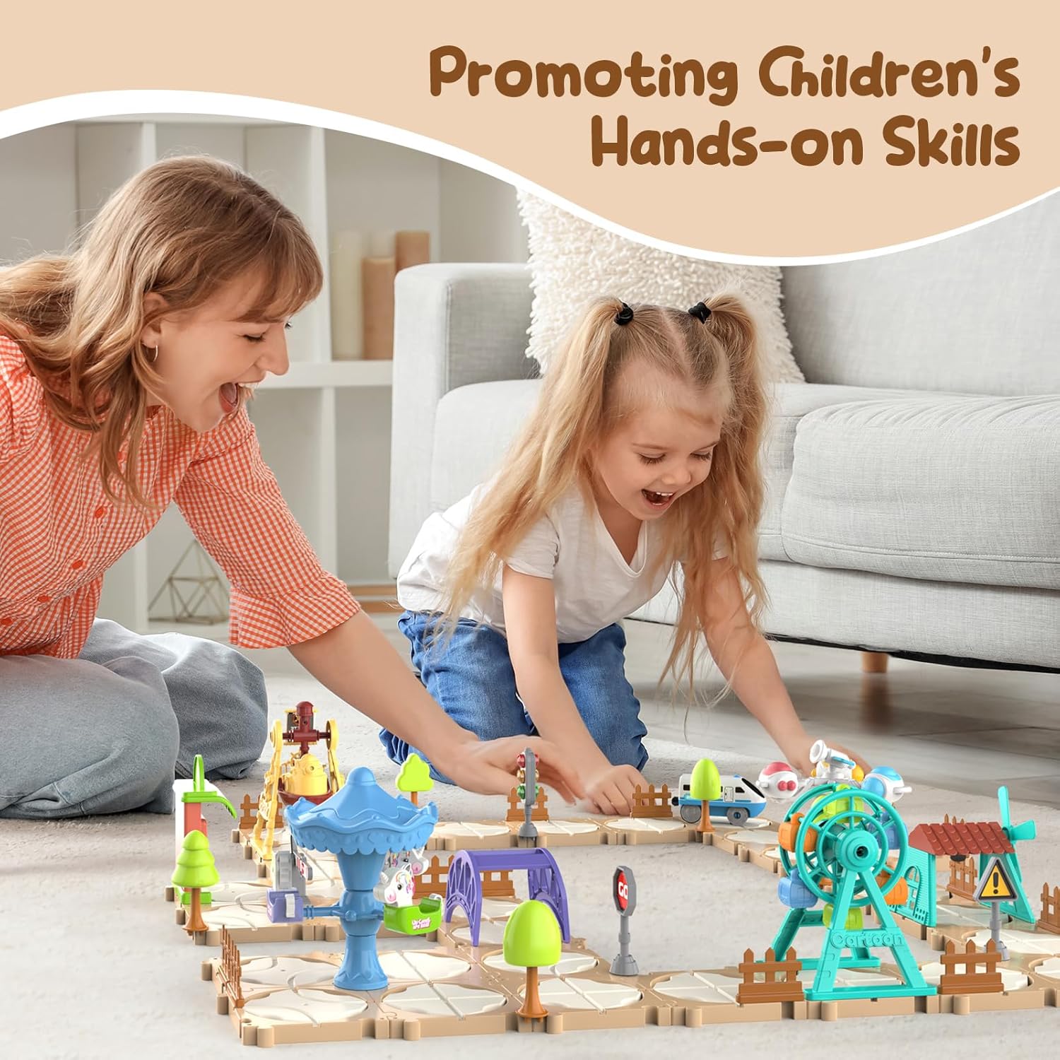 Set Mobil Puzzle DIY, Permaina - Board Game Diy ulasan dan harga