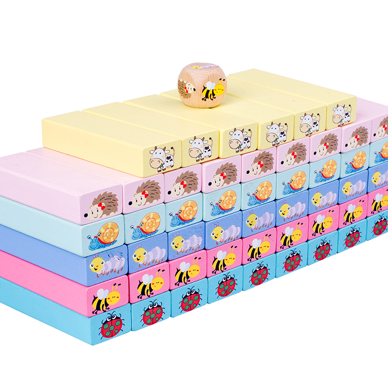 Nomor hewan blok kayu permaina - Board Game Jenga ulasan dan harga