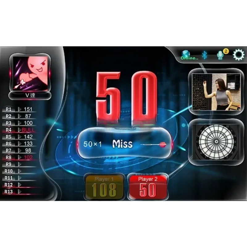 H3L VDART papan dart LED onlin - Board Game Online ulasan dan harga