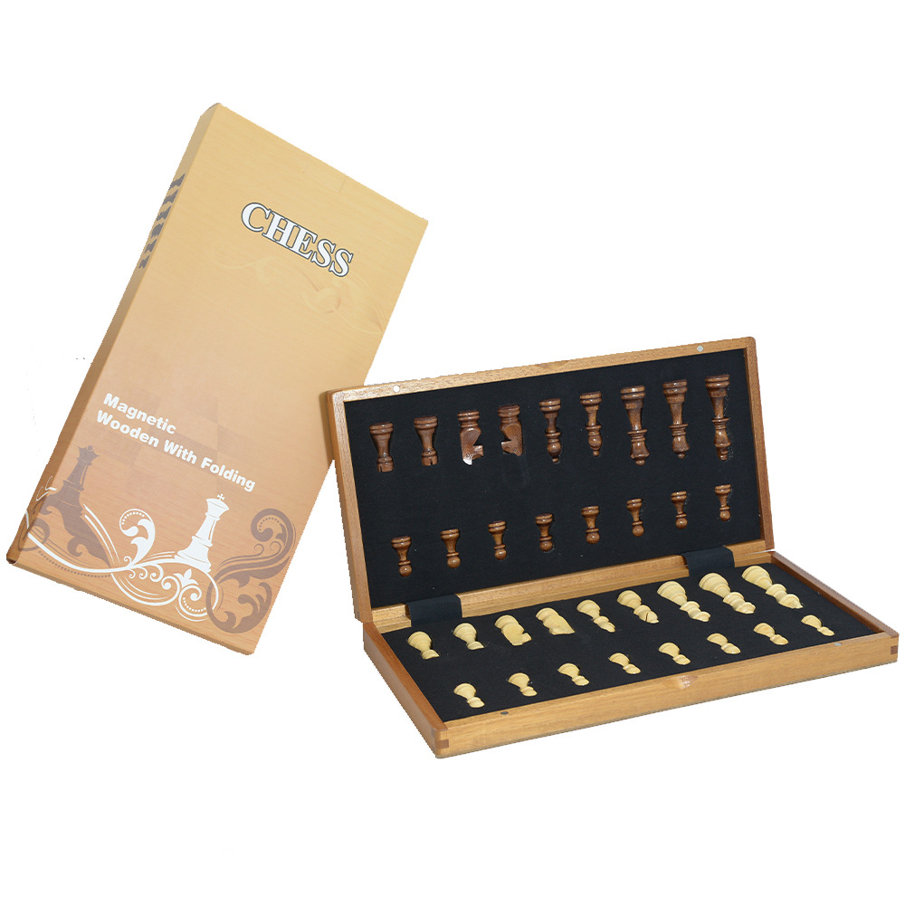 Set Catur Lipat Kayu Magnetik  - Board Game Quacks ulasan dan harga