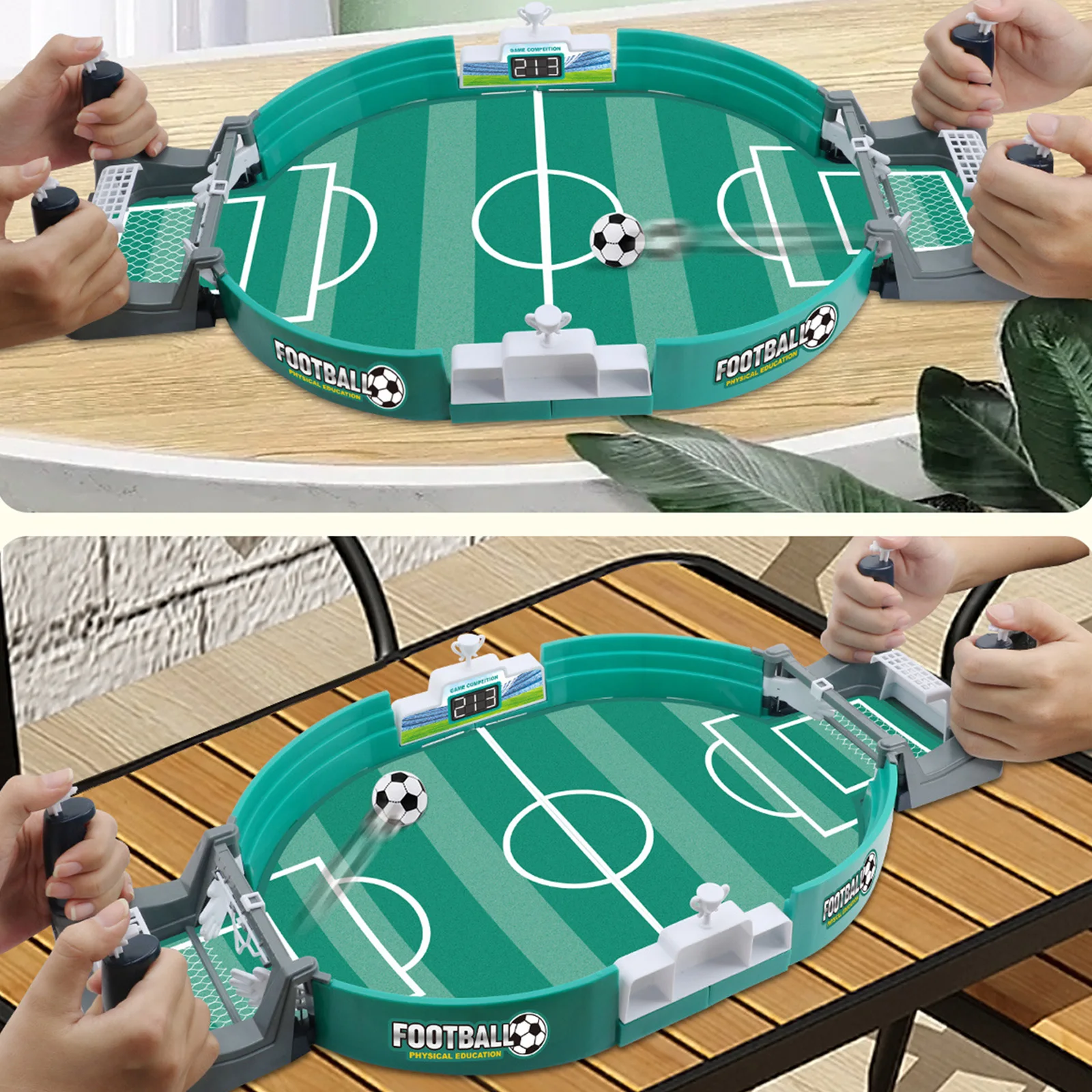 Meja Sepak Bola Desktop Besar  - Board Game Land ulasan dan harga