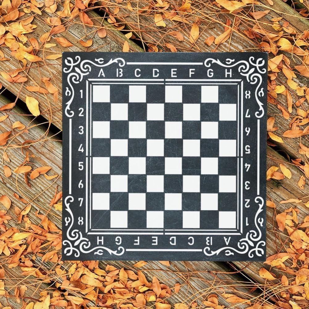 Stensil Lukisan Papan Catur de - Board Game Template ulasan dan harga