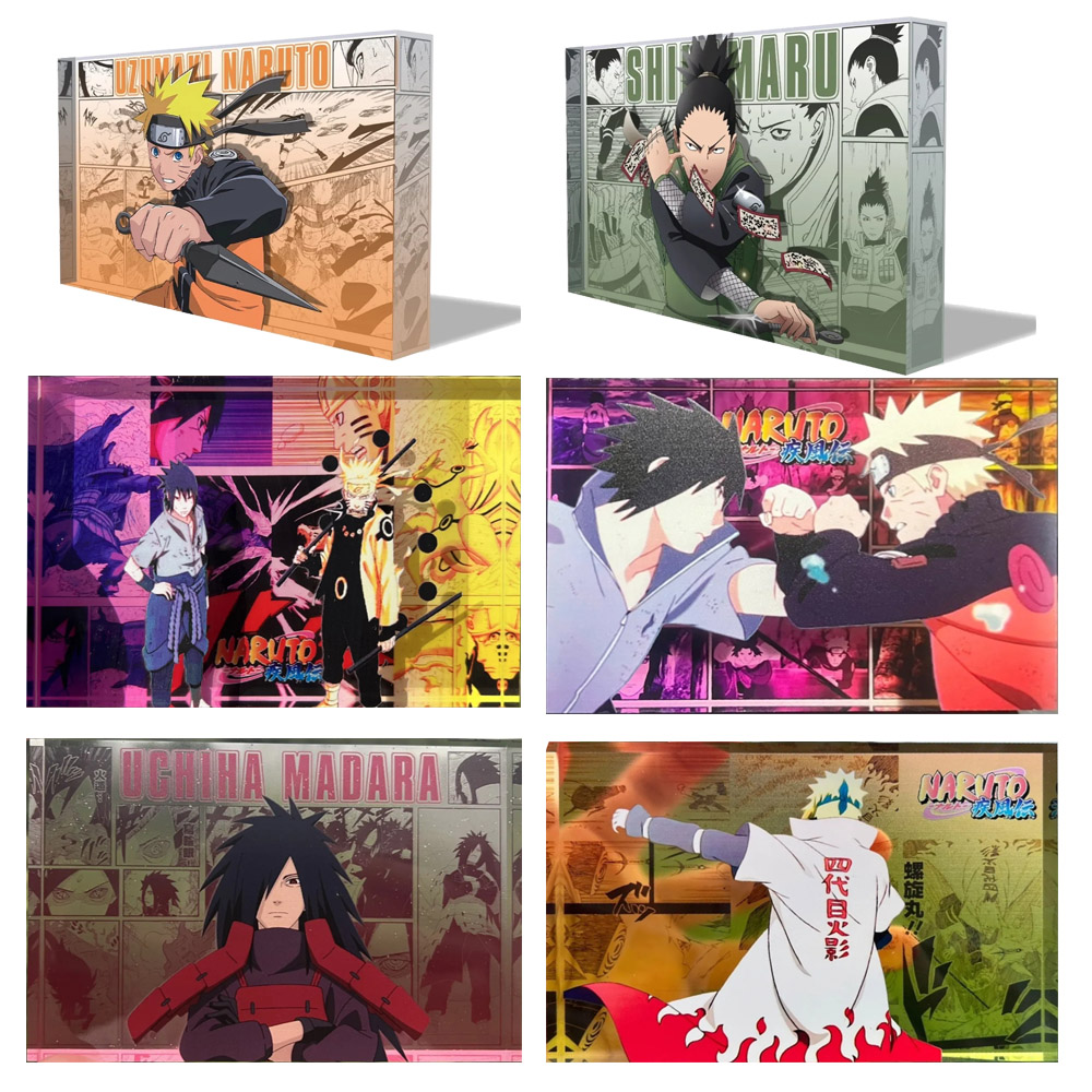 Naruto boy DIY batu bata kartu - Board Game Naruto ulasan dan harga