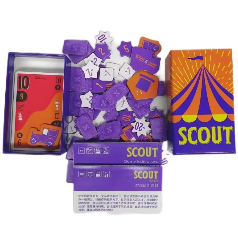 Permainan Kartu Scout 2026 Unt - Board Game Solo ulasan dan harga