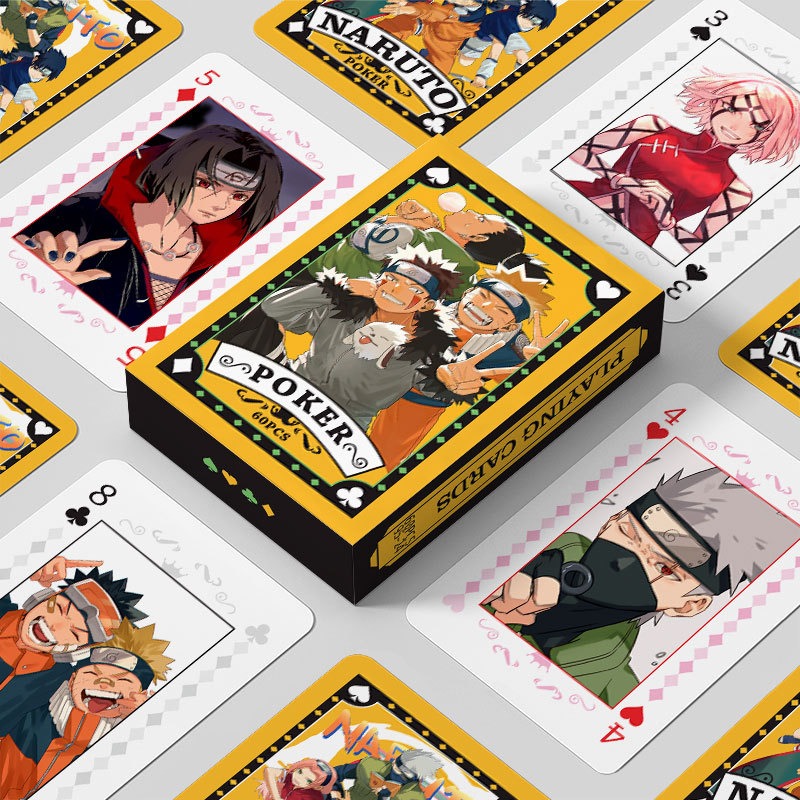 Kartu bermain kertas berlapis  - Board Game Naruto ulasan dan harga