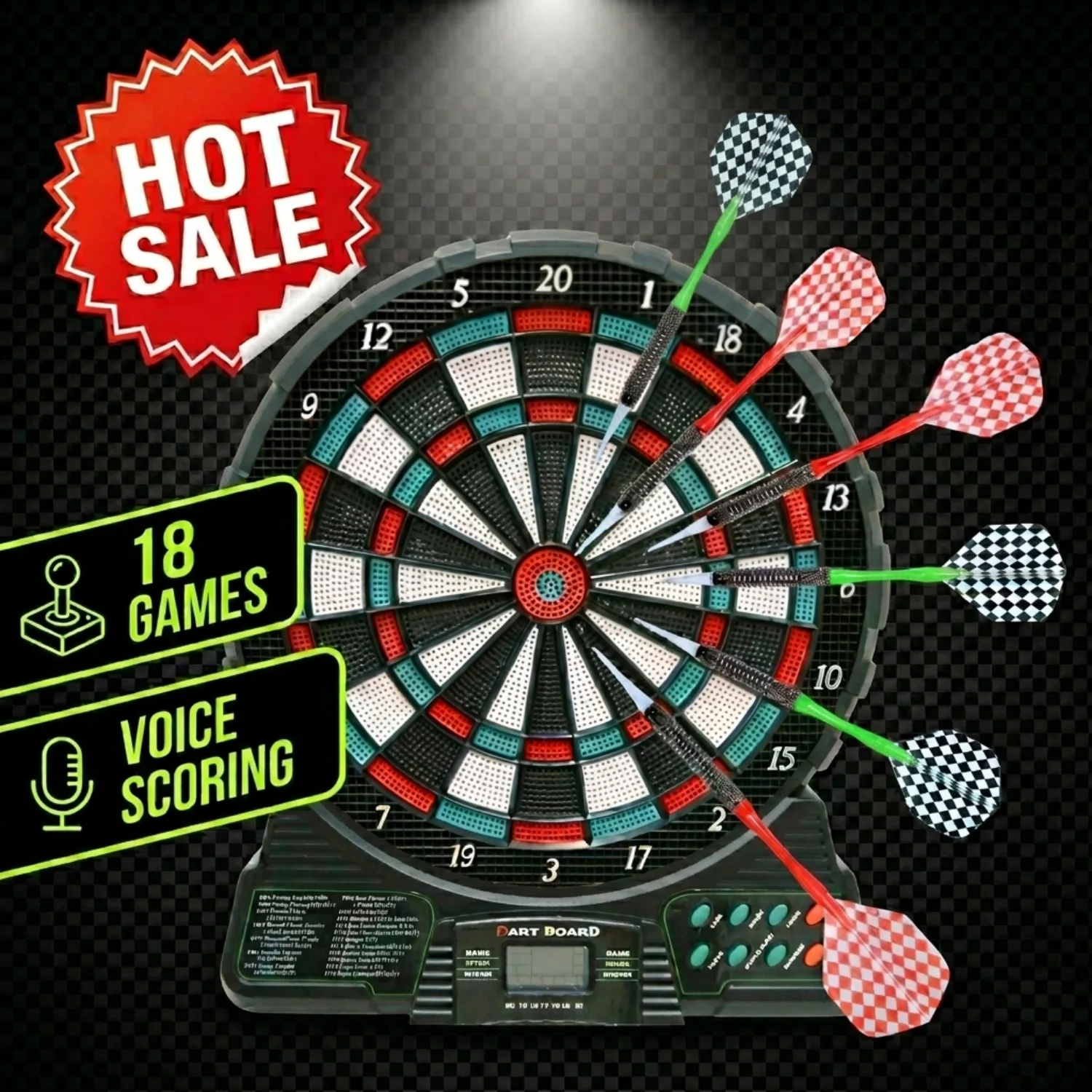 Set Papan Dart Elektronik Dart - Board Game Ranking ulasan dan harga
