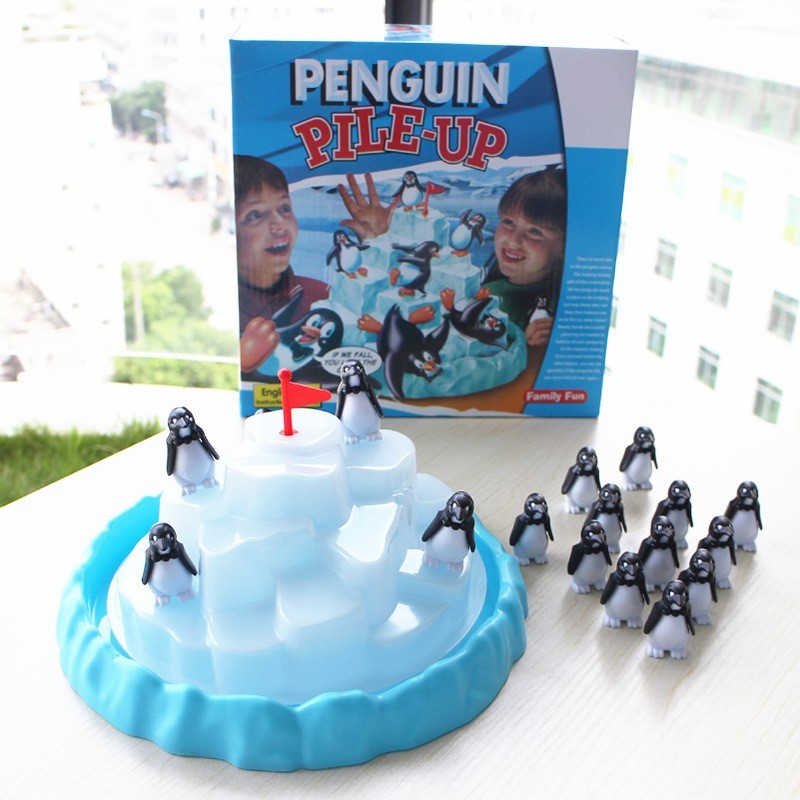 Mainan Penguin Bertumpuk Icebe - Board Game Jenga ulasan dan harga