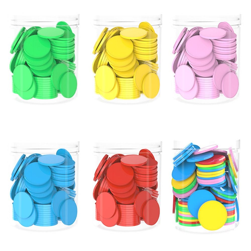 100 Buah Chip Penghitung Plast - Board Game Zenith ulasan dan harga