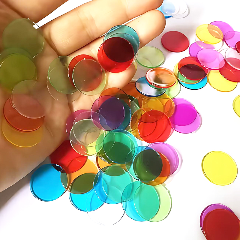 100/200 Buah 19Mm Chip Hitung  - Board Game Zenith ulasan dan harga