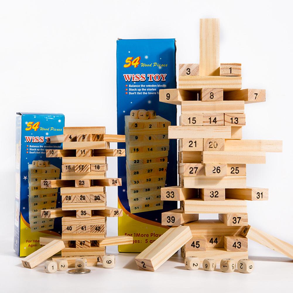 Balok Kayu Ukuran Kecil Permai - Board Game Jenga ulasan dan harga