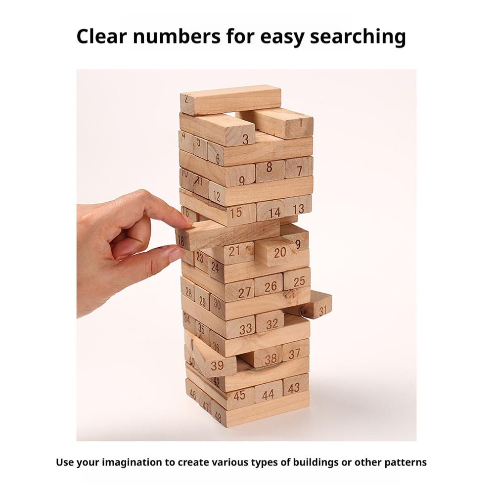 Balok Kayu Ukuran Kecil Permai - Board Game Jenga ulasan dan harga