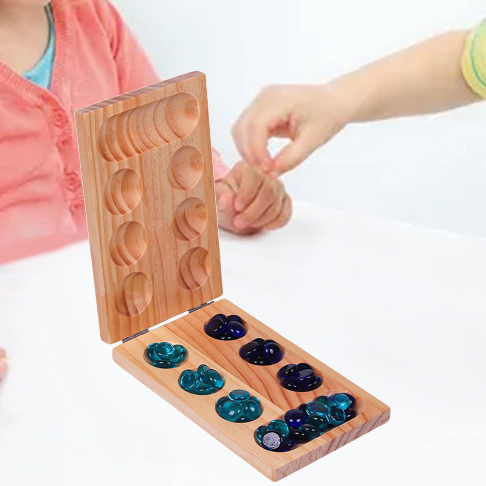 Permainan papan Mancala kayu 4 - Board Game Jenga ulasan dan harga