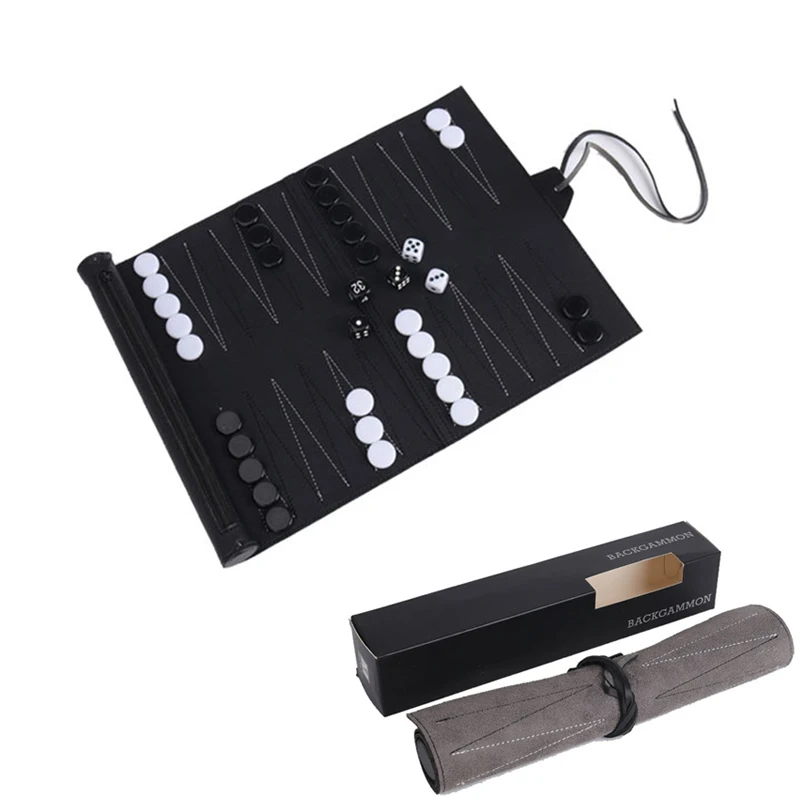 Set Backgammon gulung portabel - Board Game Zenith ulasan dan harga