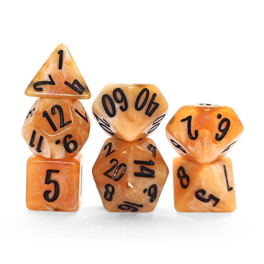 7 Buah Set Dadu DND Polihedral - Dice Set Polyhedral ulasan dan harga